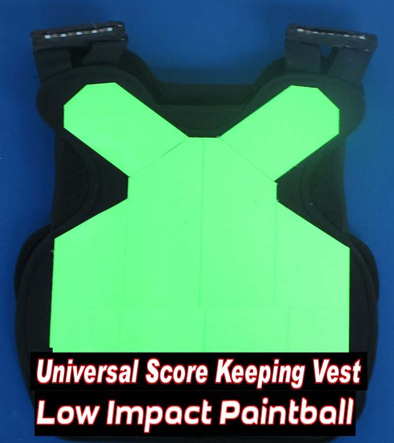 Low Impact Paintball 10 Score Keeping Vests